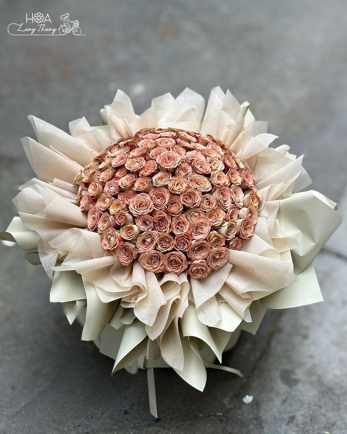 Hồng capu 99 bông