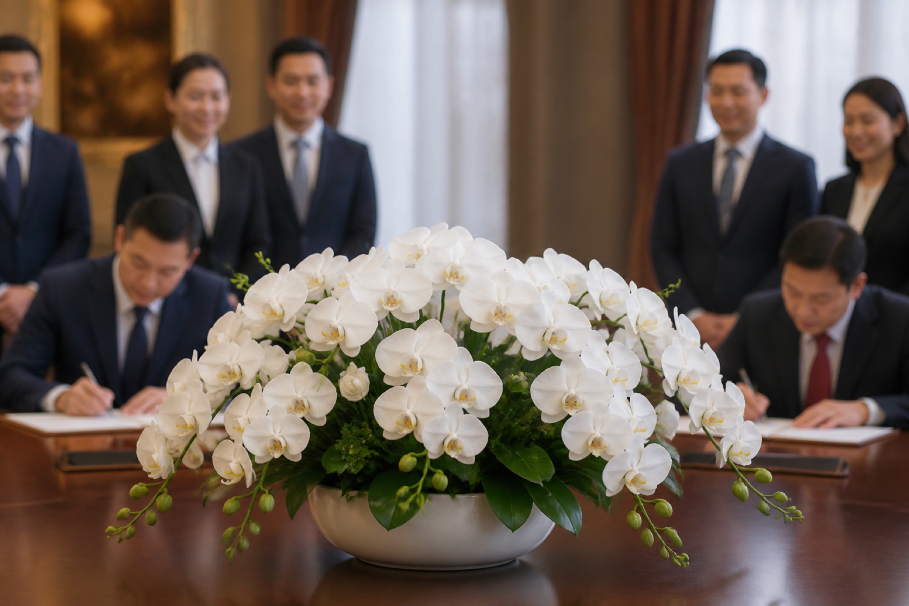 Lan hồ điệp VIP tặng đối tác — Hoa Lang Thang Hà Nội