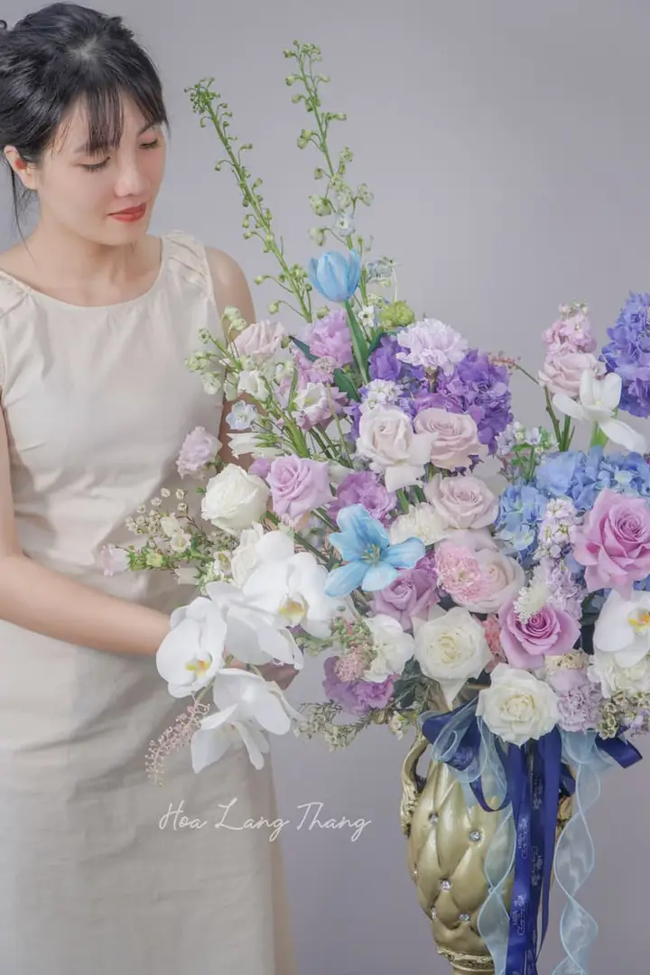 Hoa Ranunculus Trắng Tinh Khôi Tặng Cưới