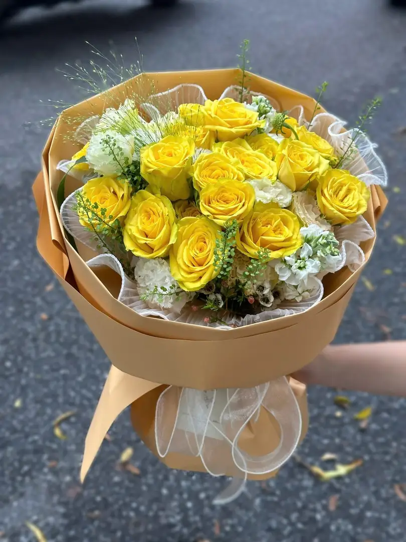 Hộp Hoa Tặng Vợ Nhập Khẩu Cao Cấp Hà Nội - Giao 2h