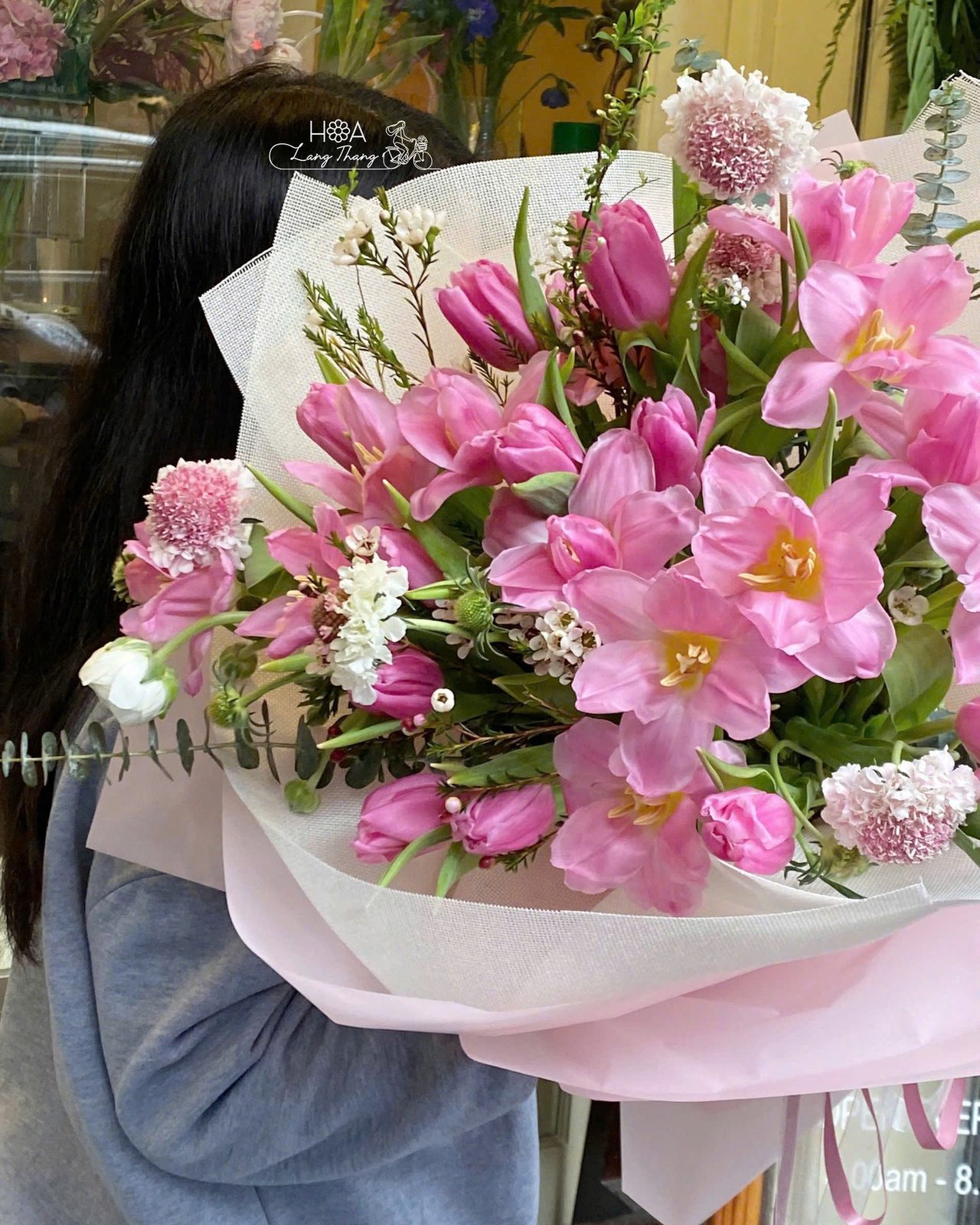 Bó hoa tulip Hà Lan kích thước lớn - Timeless Elegance