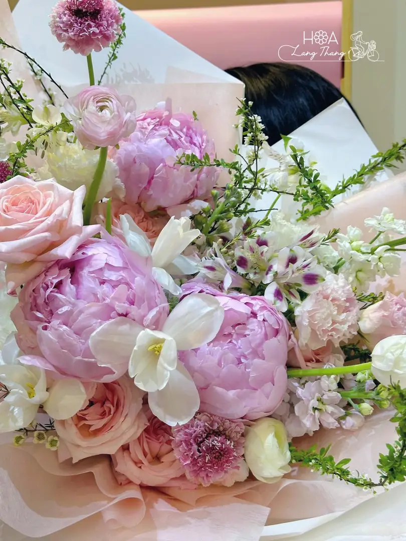 ช่อดอกโบตั๋นเอกวาดอร์ – Peony Elegance 4