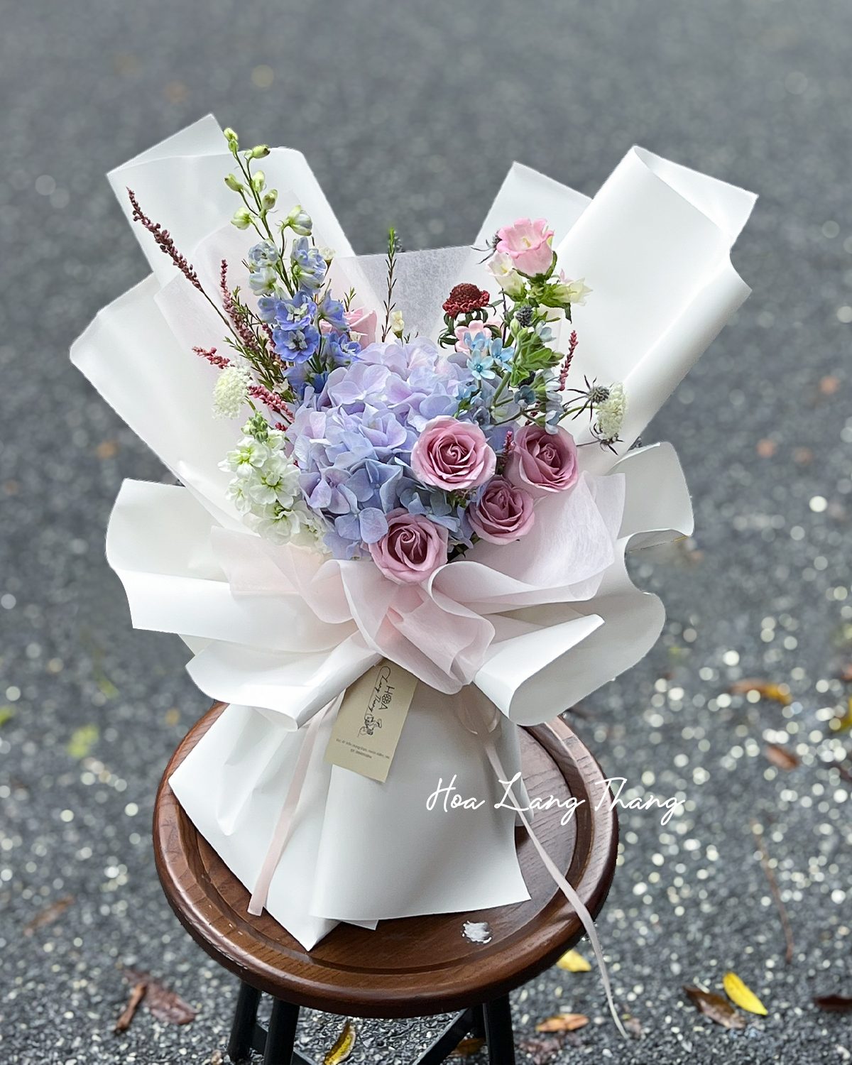 Bó hoa cẩm tú cầu mix - Hydrangea Whisper