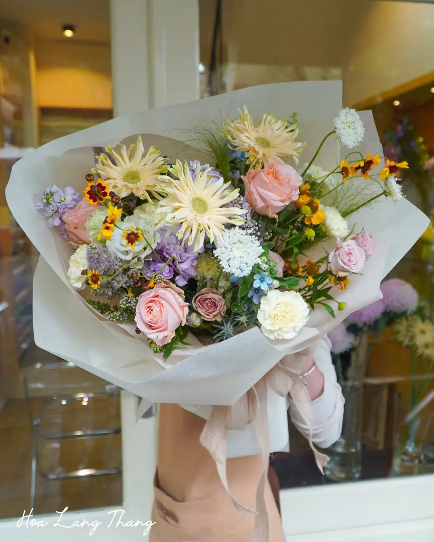 Hoa lay ơn giá bao nhiêu tại Hoa Lang Thang Hà Nội