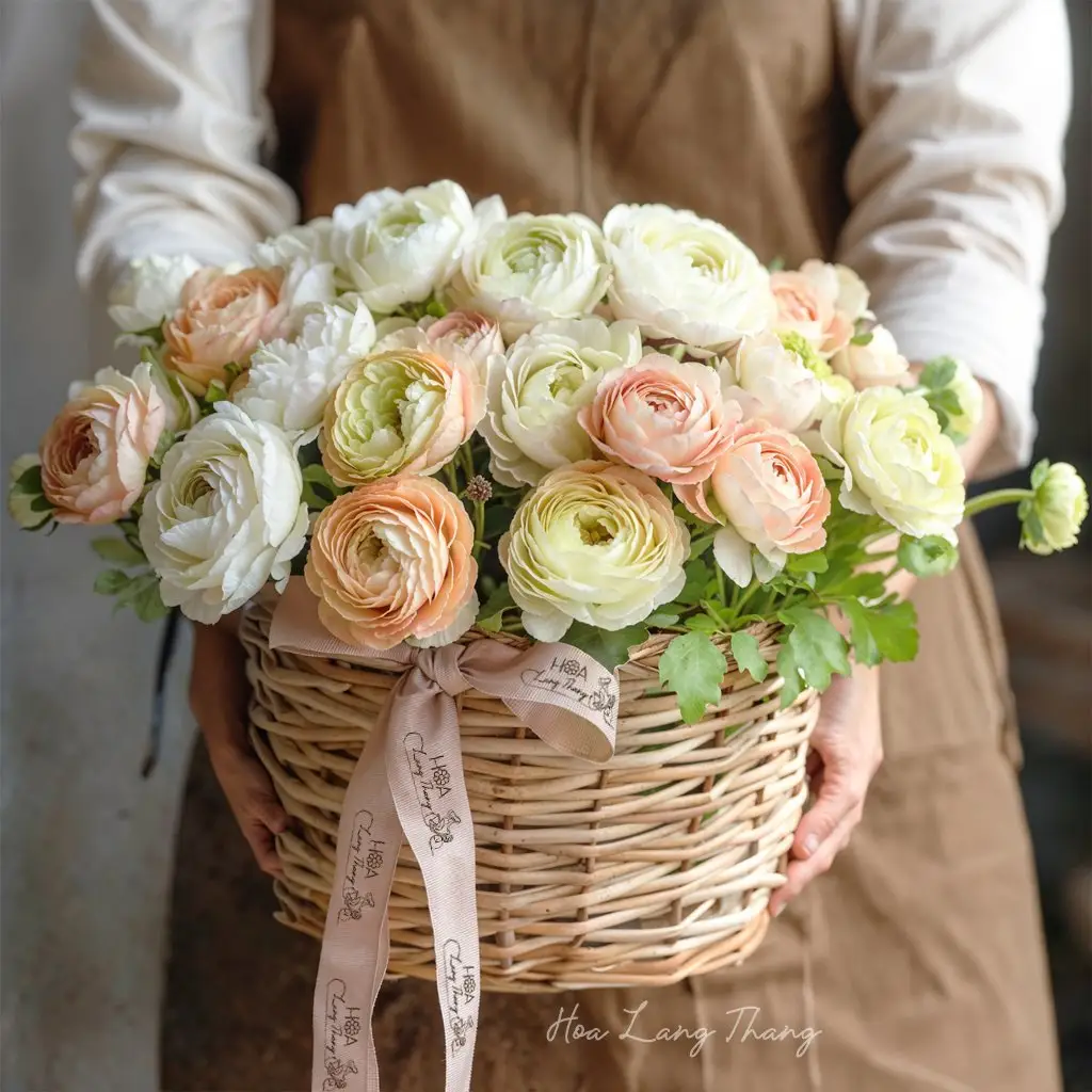 Giỏ hoa sinh nhật Hà Nội – Lựa chọn cao cấp từ Hoa Lang Thang