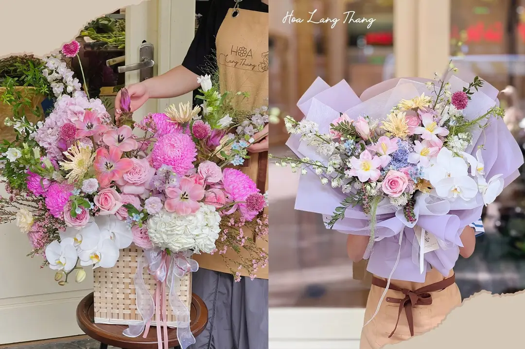 Đặt hoa 8/3 Hà Nội – Hoa tươi nhập khẩu giao nhanh Hoa Lang Thang