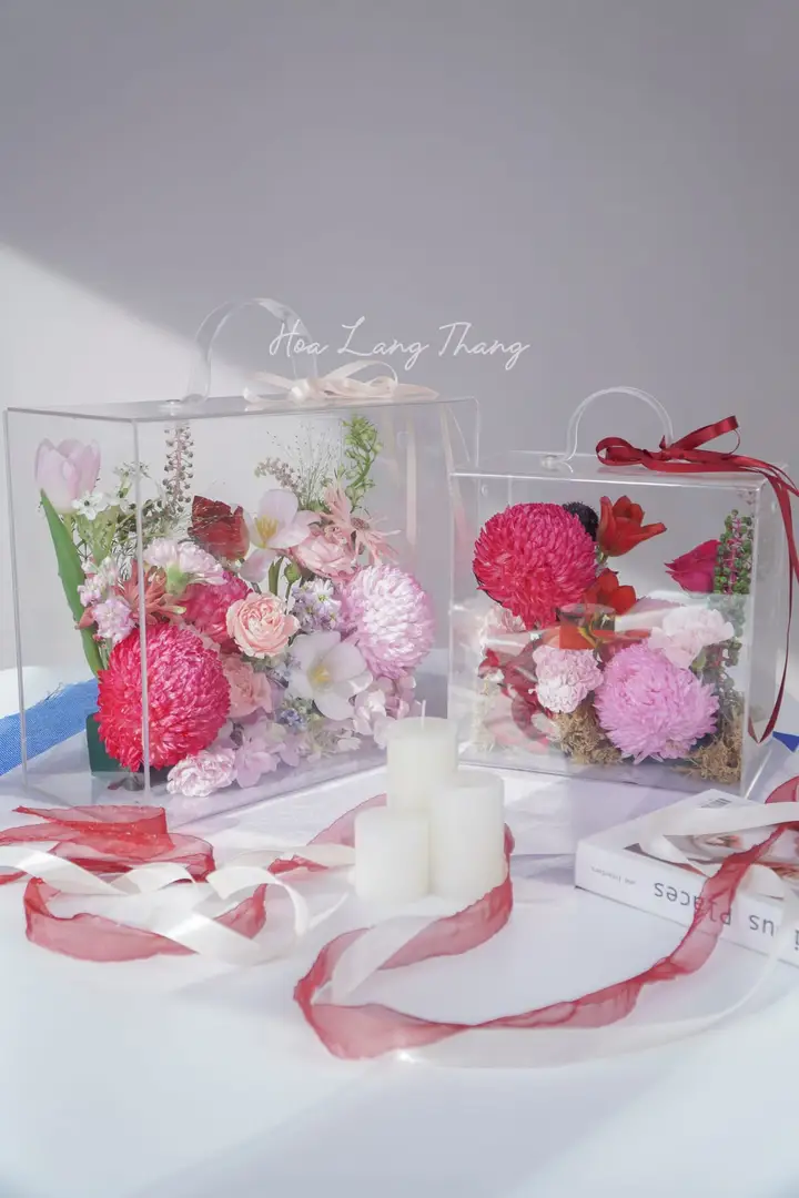 Lumière Floral Box - dat hoa online pho kim ma | Hoa Lang Thang