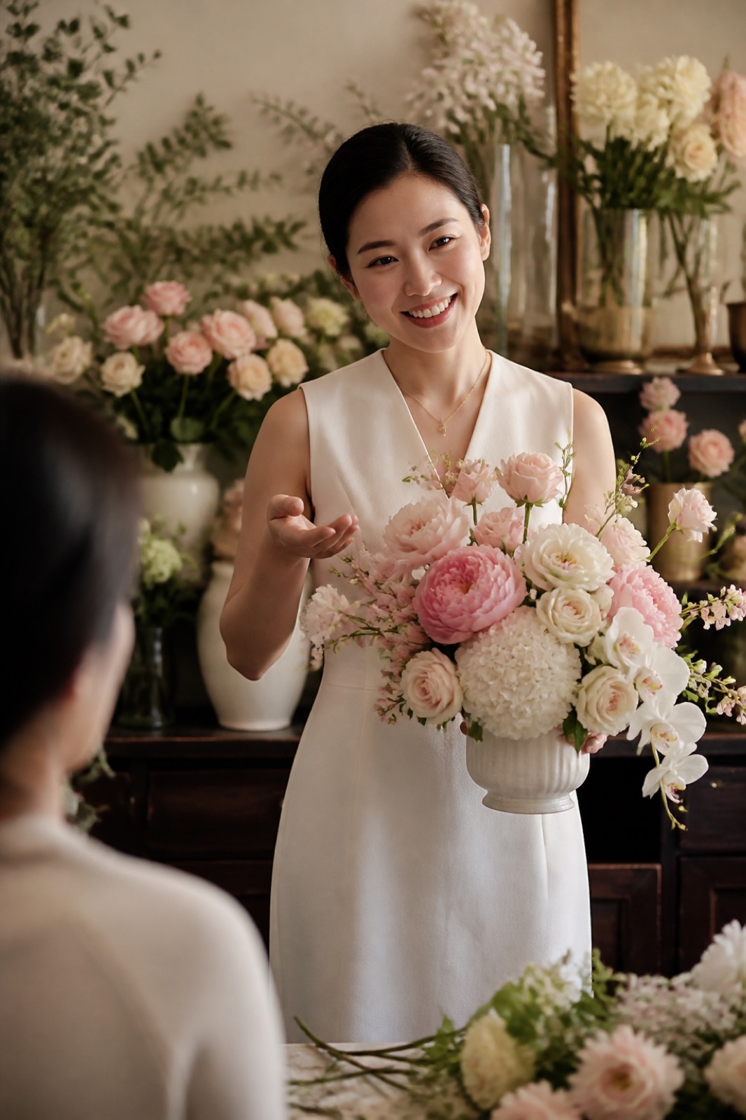 Workshop Cắm Hoa Lễ Tết Trang Trí Nhà Hà Nội - Hoa Lang Thang - Hoa Lang Thang